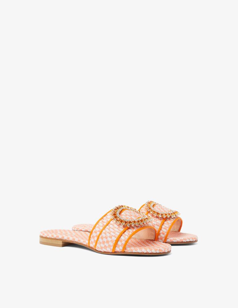rinascente Emanuela Caruso Flat leather sandals