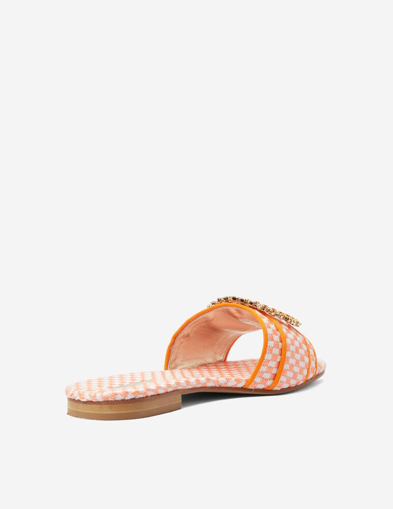 rinascente Emanuela Caruso Flat leather sandals