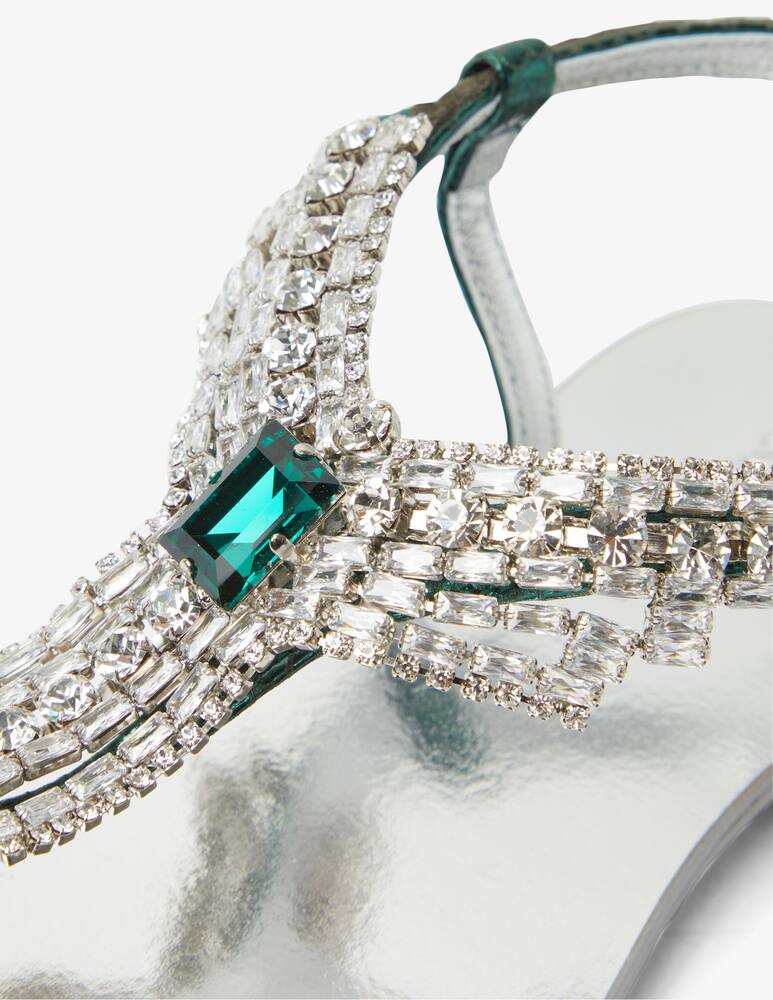 rinascente Emanuela Caruso Flat leather sandals