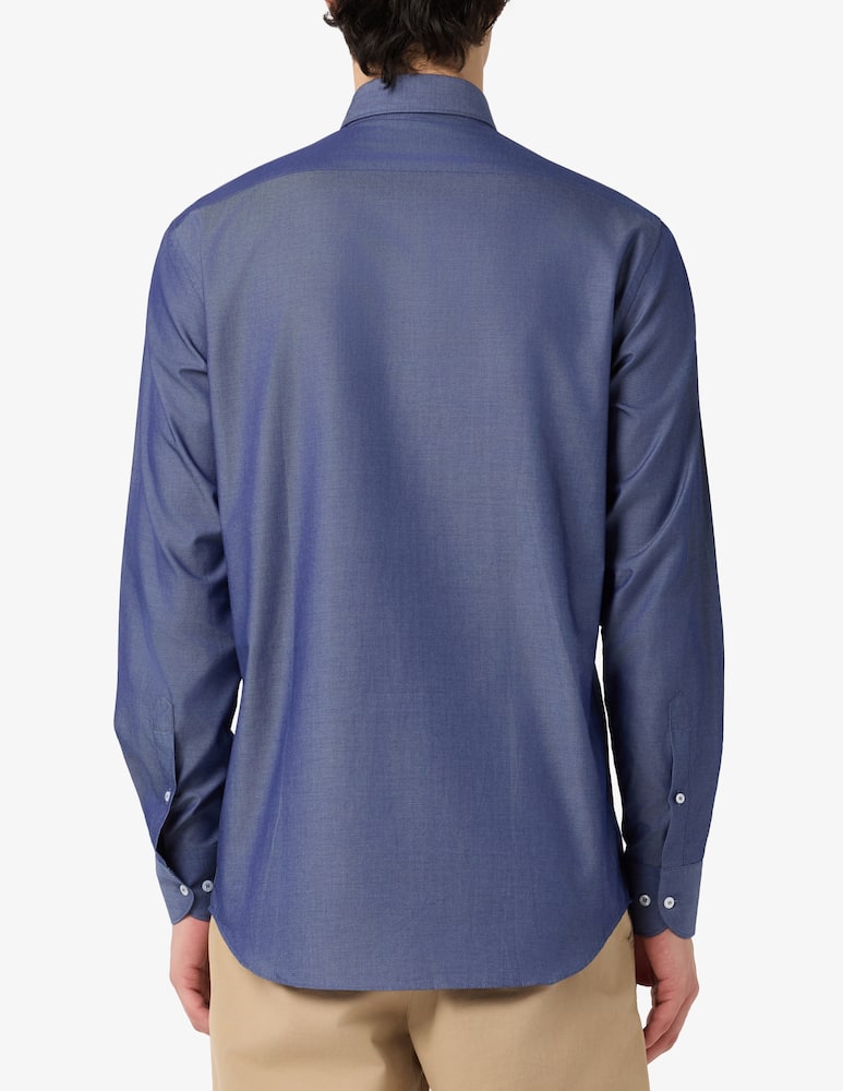 rinascente Sartoria Italiana Camicia in twill di cotone regular fit