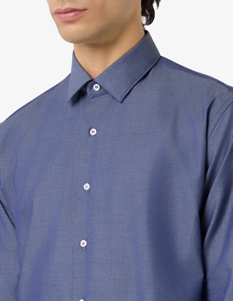 rinascente Sartoria Italiana Camicia in twill di cotone regular fit