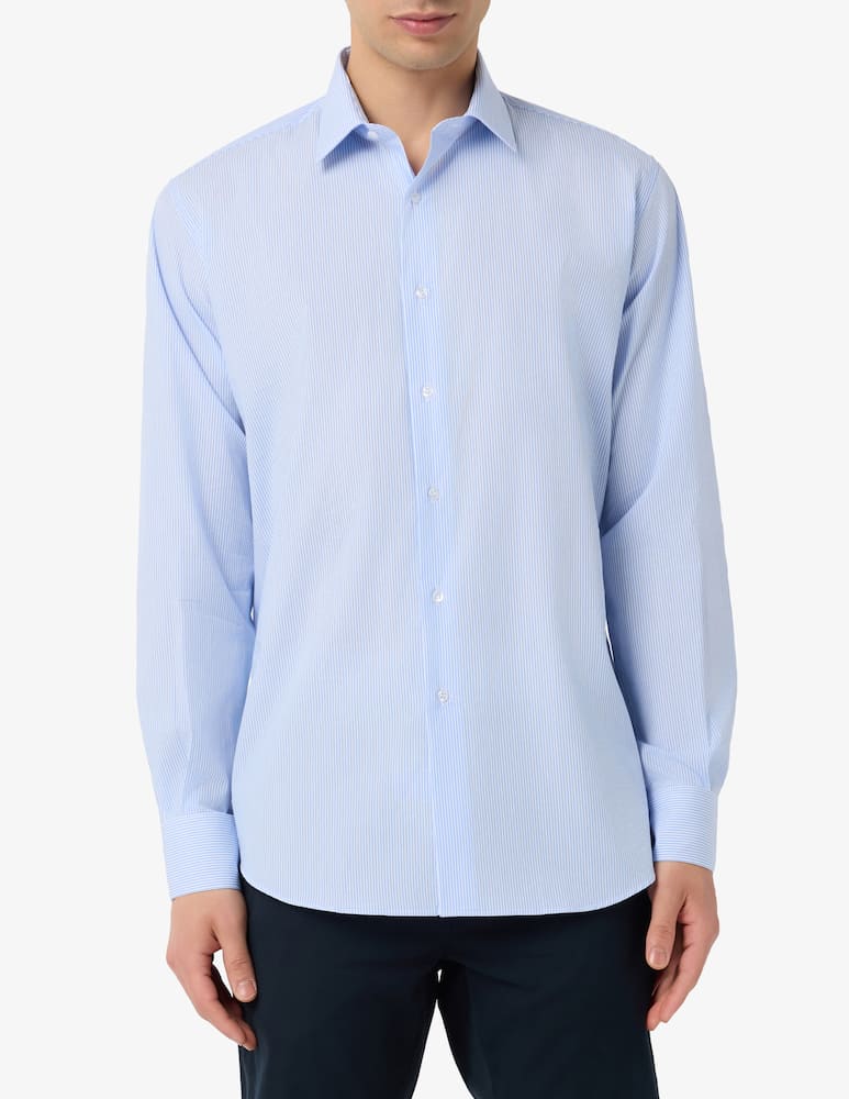 rinascente Sartoria Italiana Striped poplin shirt