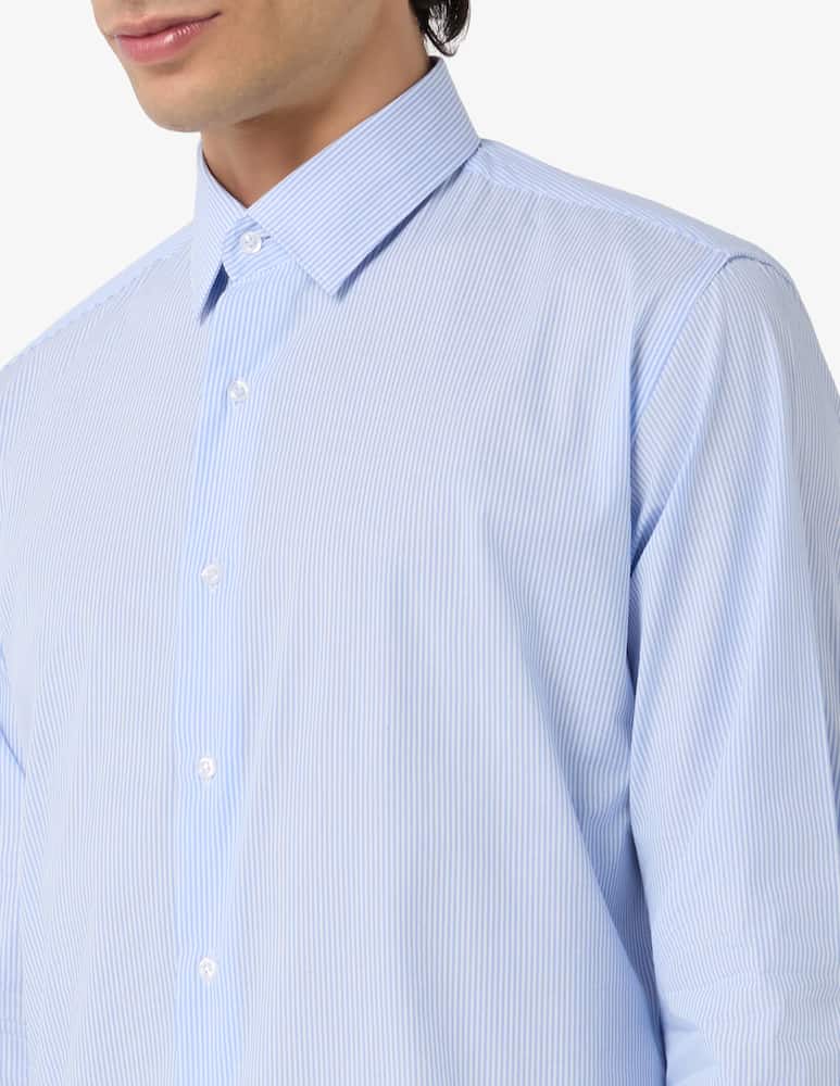 rinascente Sartoria Italiana Striped poplin shirt