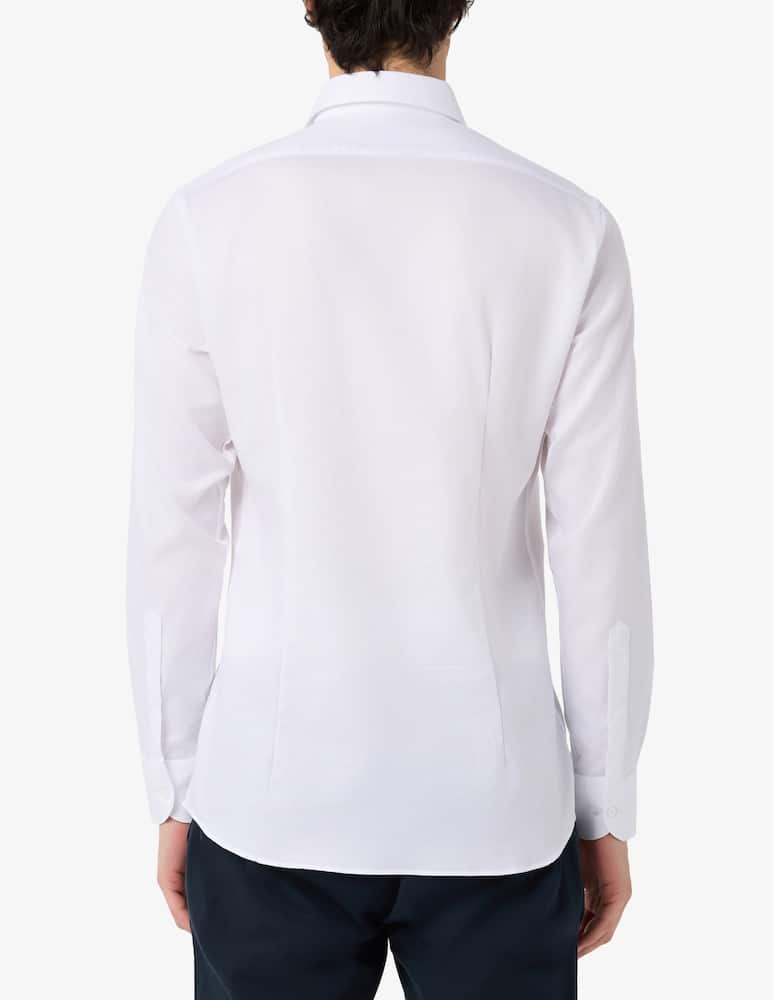 rinascente Sartoria Italiana Classic wrinkle free dobby shirt