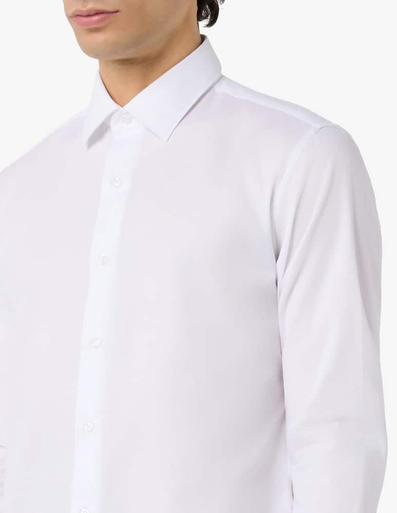 rinascente Sartoria Italiana Classic wrinkle free dobby shirt