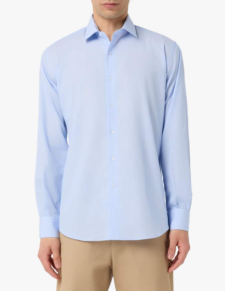 rinascente Sartoria Italiana Striped wrinkle free poplin shirt