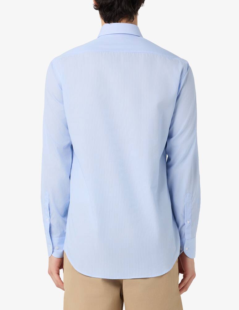 Sartoria Italiana Striped wrinkle free poplin shirt - picture 3 Sartoria Italiana Striped wrinkle free poplin shirt - picture 3