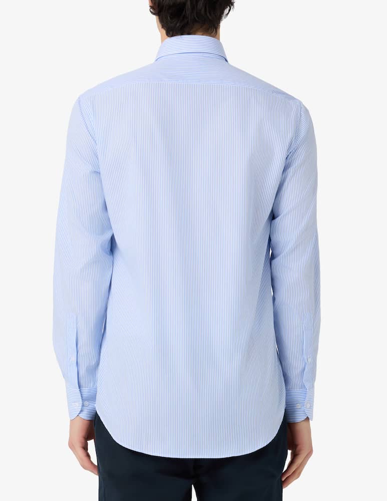 rinascente Sartoria Italiana Camicia a righe wrinkle free regular fit