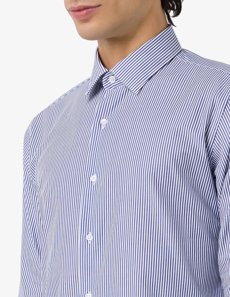 rinascente Sartoria Italiana Camicia a righ wrinkle free modern fit