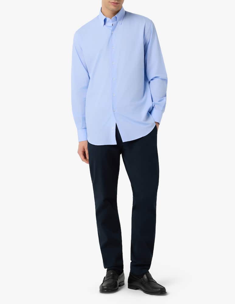 rinascente Sartoria Italiana Camicia micro check regular fit