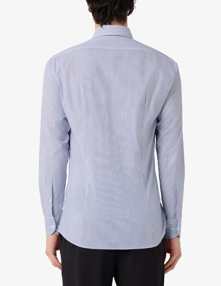 rinascente Sartoria Italiana Striped poplin shirt