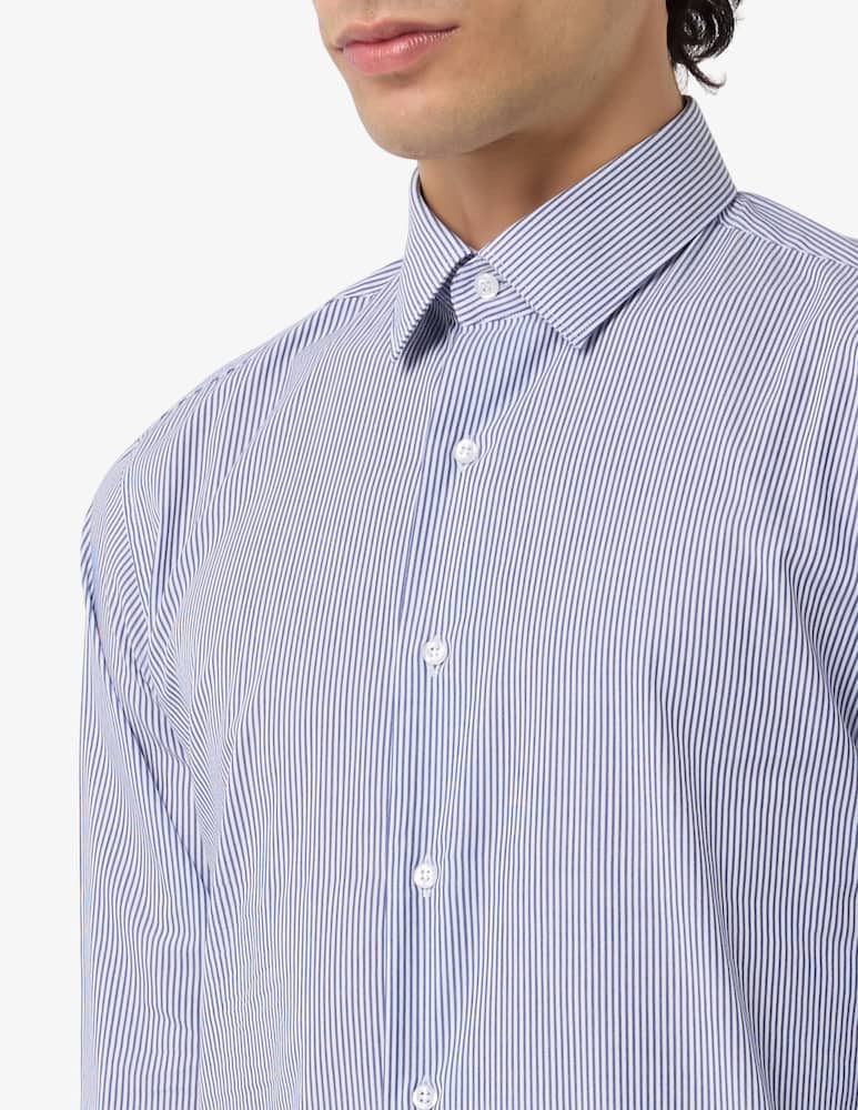 rinascente Sartoria Italiana Striped poplin shirt