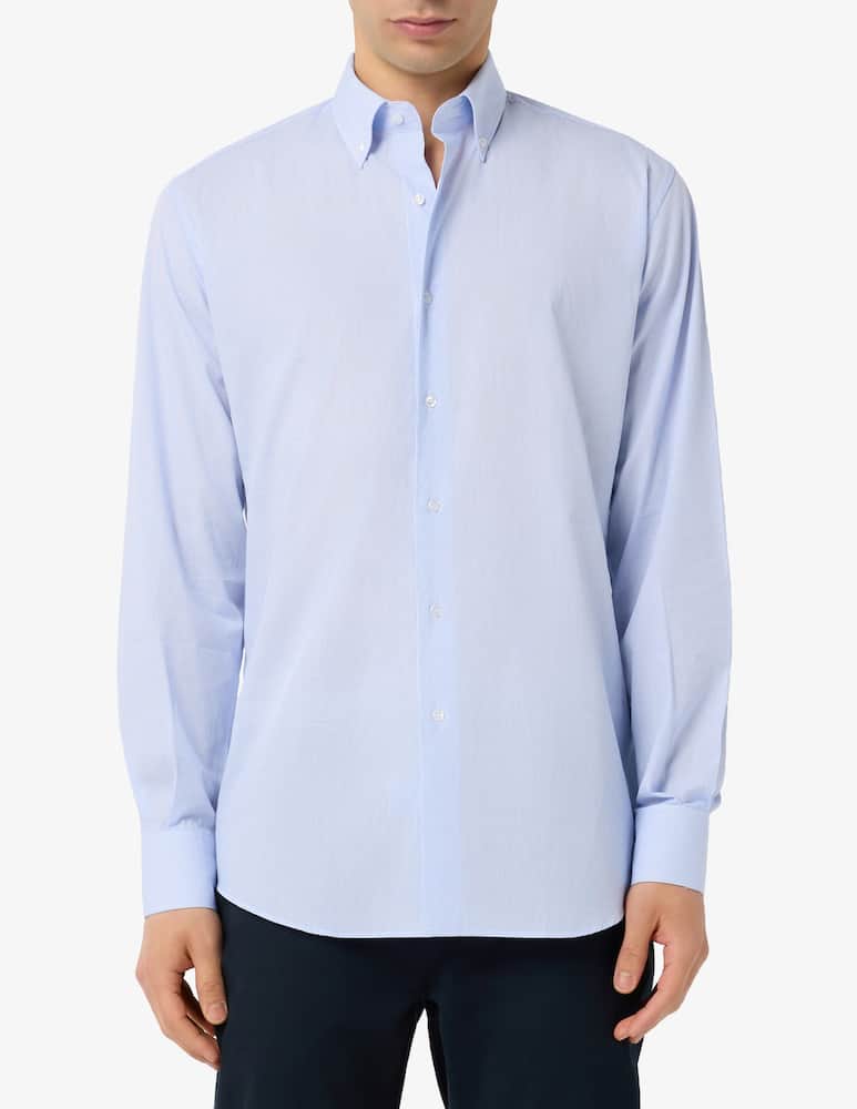 rinascente Sartoria Italiana Micro check shirt