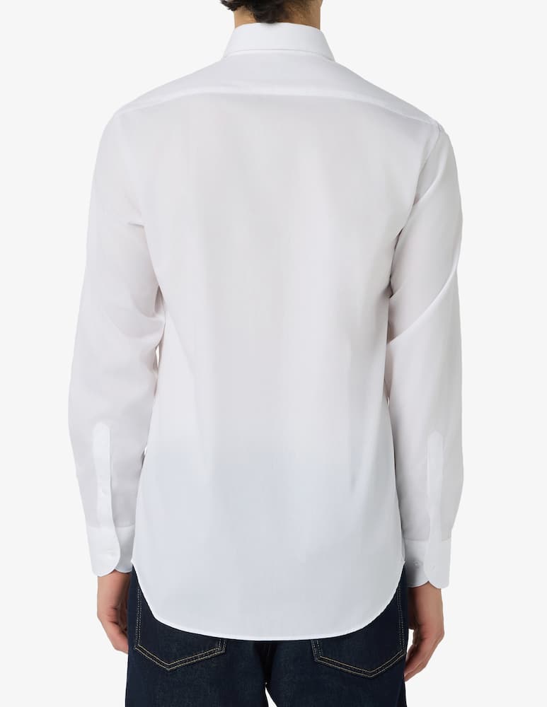 rinascente Sartoria Italiana Camicia regular fit wrinkle free in popeline