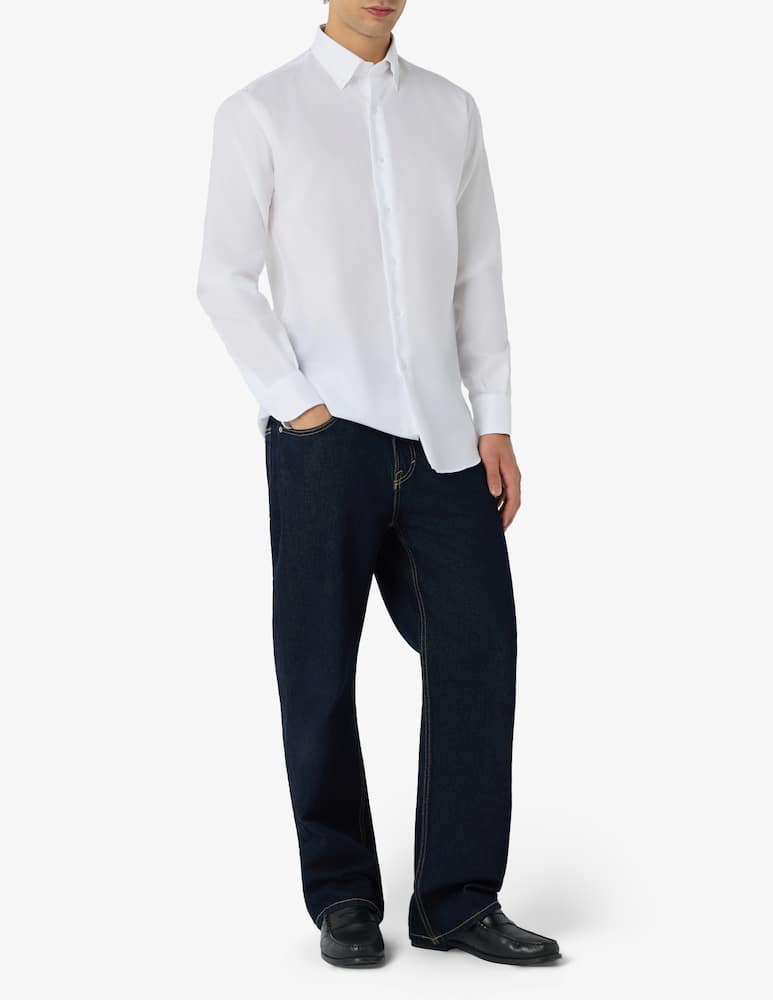 rinascente Sartoria Italiana Camicia regular fit easy care pin point