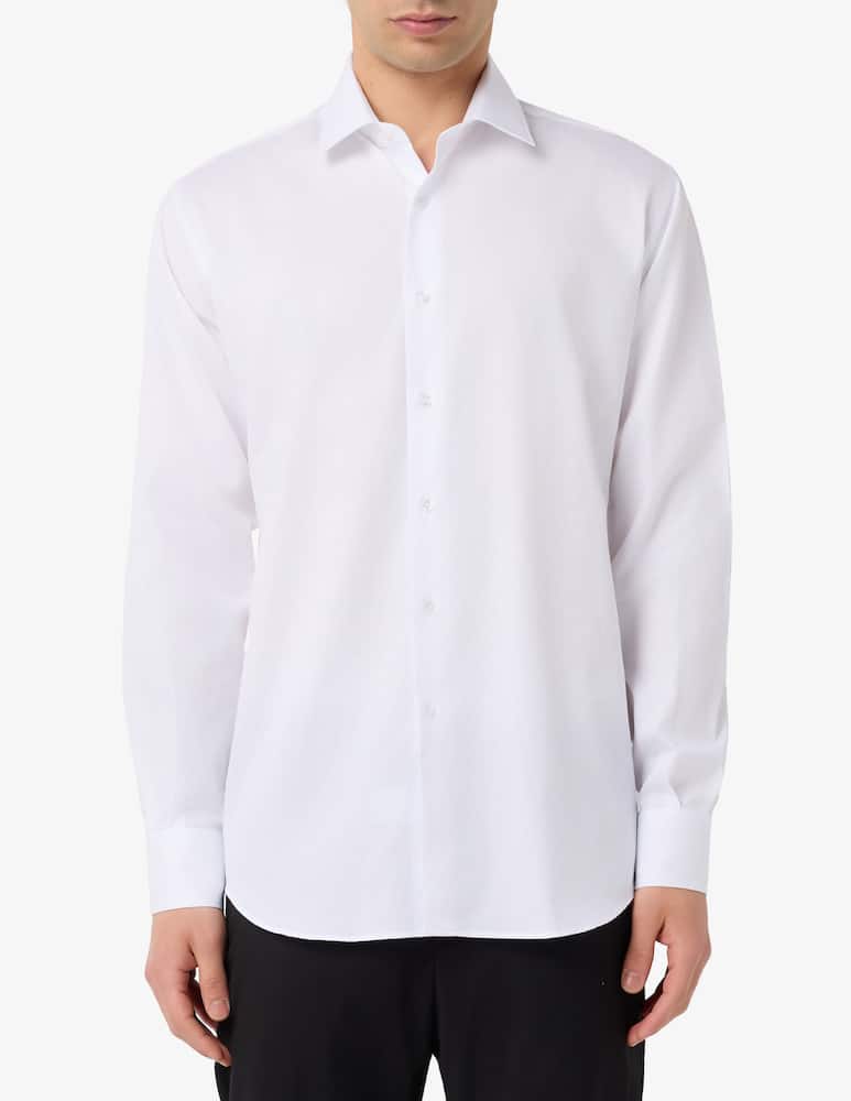 Sartoria Italiana Camicia in twill di cotone regular fit - immagine 1 Sartoria Italiana Camicia in twill di cotone regular fit - immagine 1