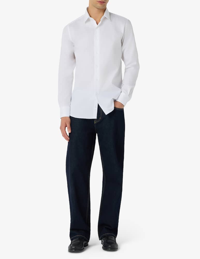 rinascente Sartoria Italiana Camicia modern fit wrinkle free pin point