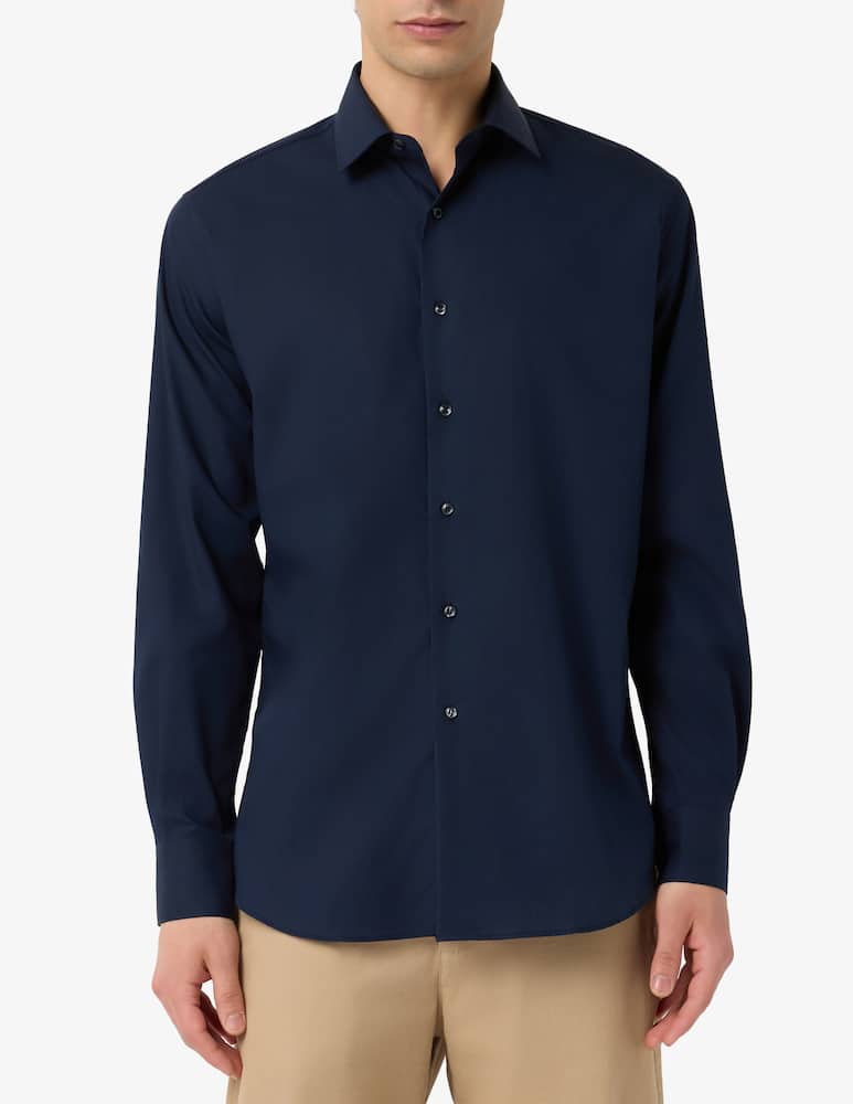 rinascente Sartoria Italiana Poplin wrinkle free shirt