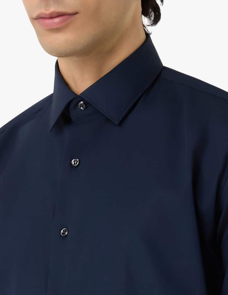 rinascente Sartoria Italiana Poplin wrinkle free shirt