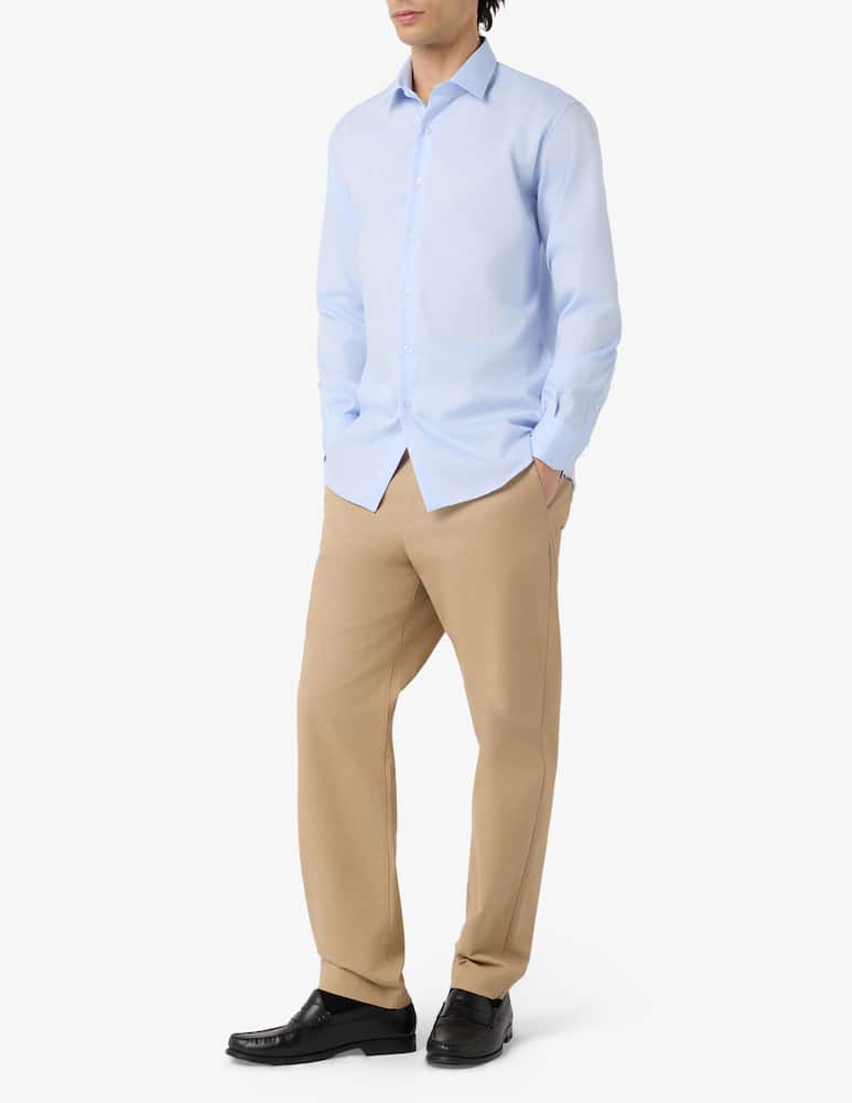 rinascente Sartoria Italiana Twill wrinkle free shirt