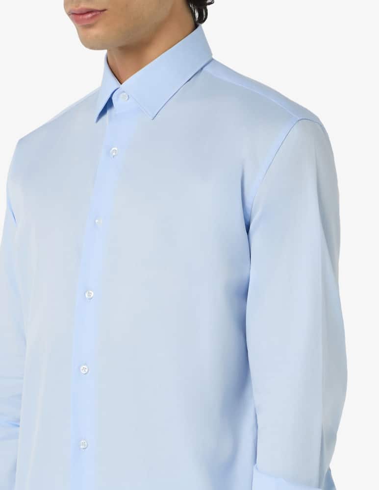 rinascente Sartoria Italiana Camicia in twill di cotone regular fit