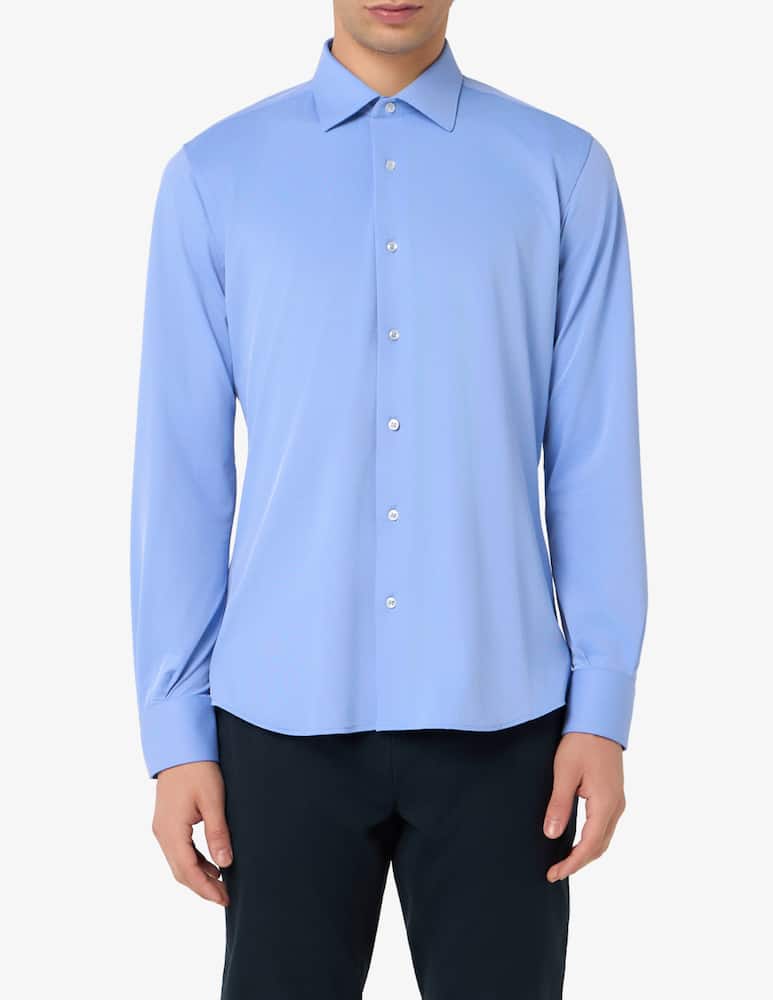 rinascente Sartoria Italiana Camicia tecnica effetto twill modern fit