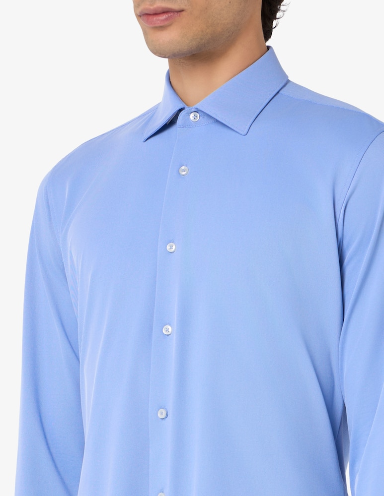 rinascente Sartoria Italiana Camicia tecnica effetto twill modern fit