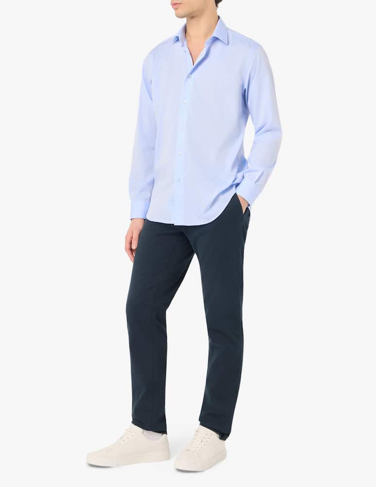 rinascente Sartoria Italiana Poplin no iron shirt