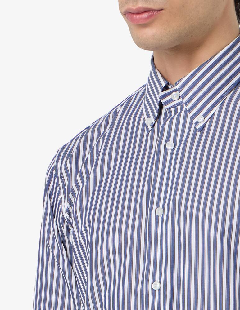 rinascente Sartoria Italiana Camicia a righe no iron regular fit