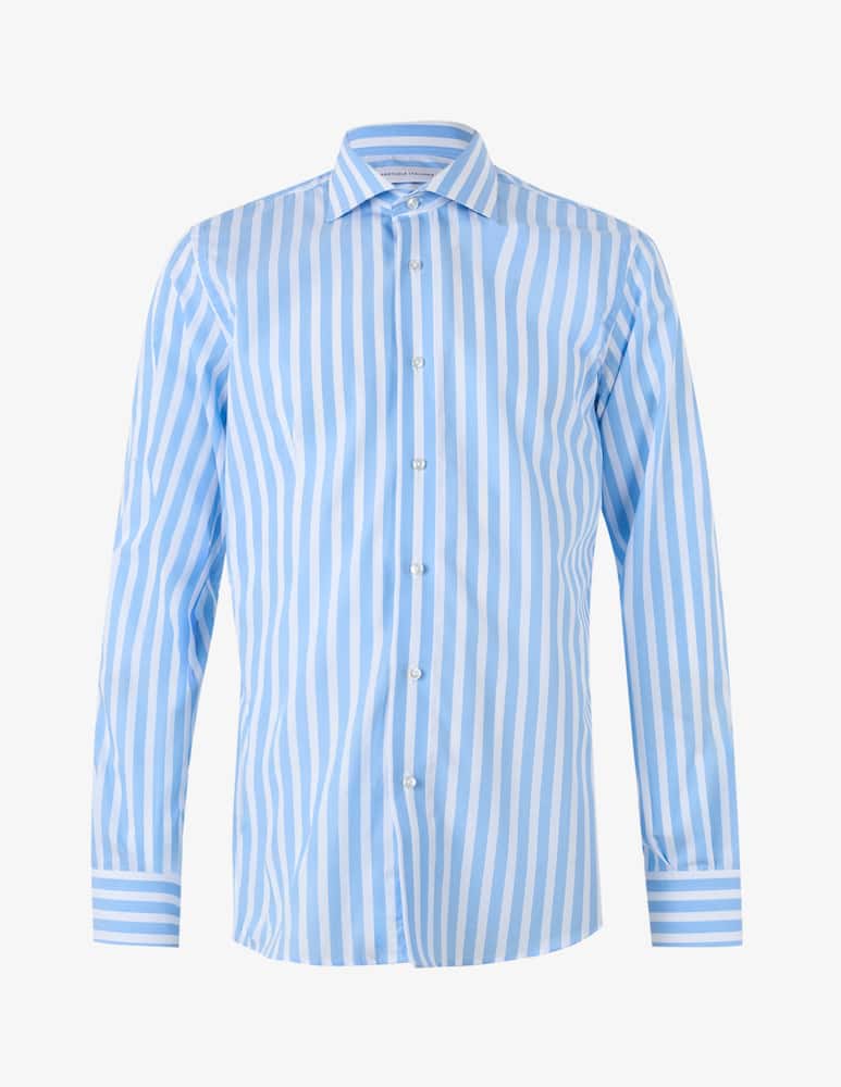 rinascente Sartoria Italiana Striped poplin long sleeve shirt