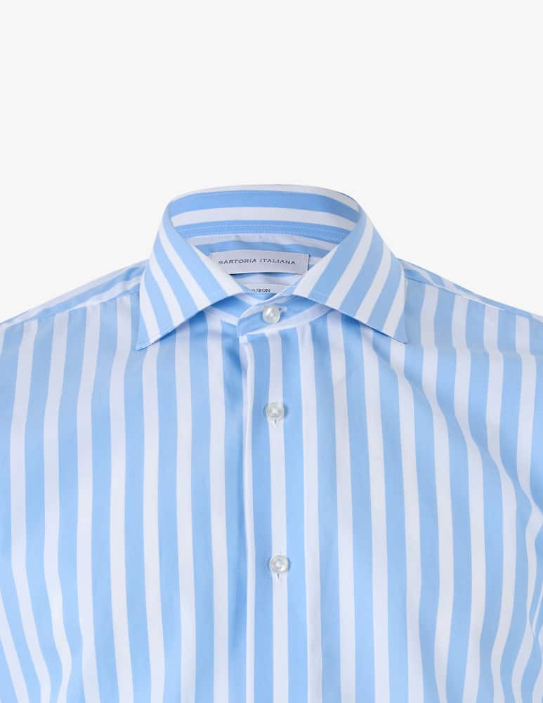rinascente Sartoria Italiana Striped poplin long sleeve shirt