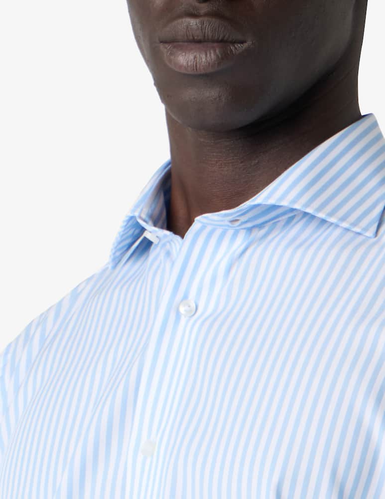 Sartoria Italiana Camicia rigata regular fit no stiro - immagine 7 Sartoria Italiana Camicia rigata regular fit no stiro - immagine 7