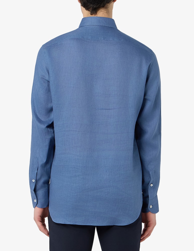 rinascente Sartoria Italiana Camicia in lino regular fit