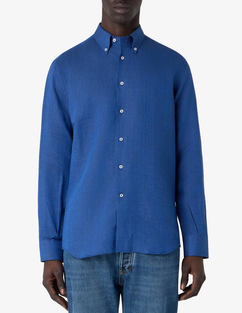 rinascente Sartoria Italiana Camicia in lino regular fit 