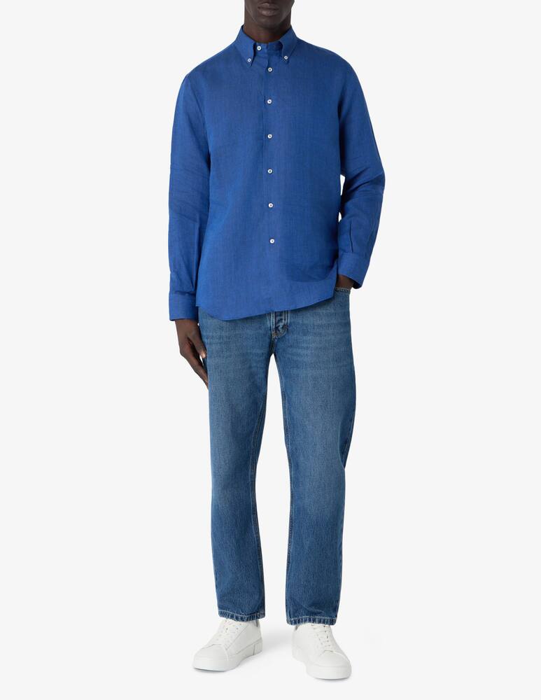 rinascente Sartoria Italiana Camicia in lino regular fit 