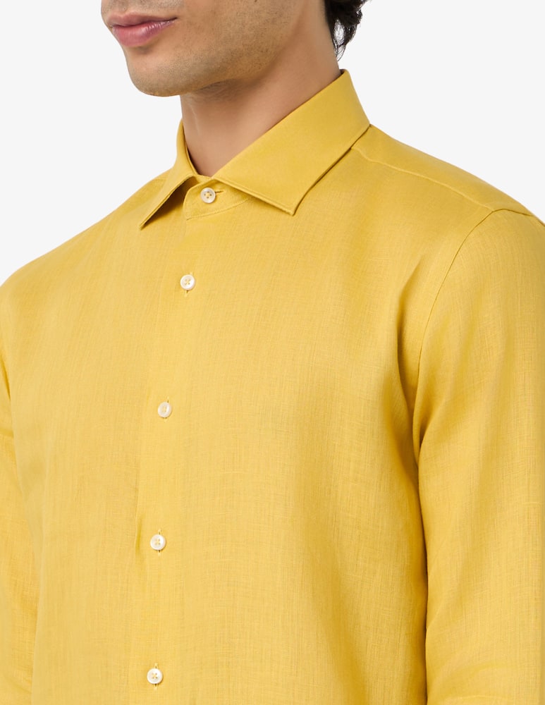 rinascente Sartoria Italiana Linen long sleeve shirt