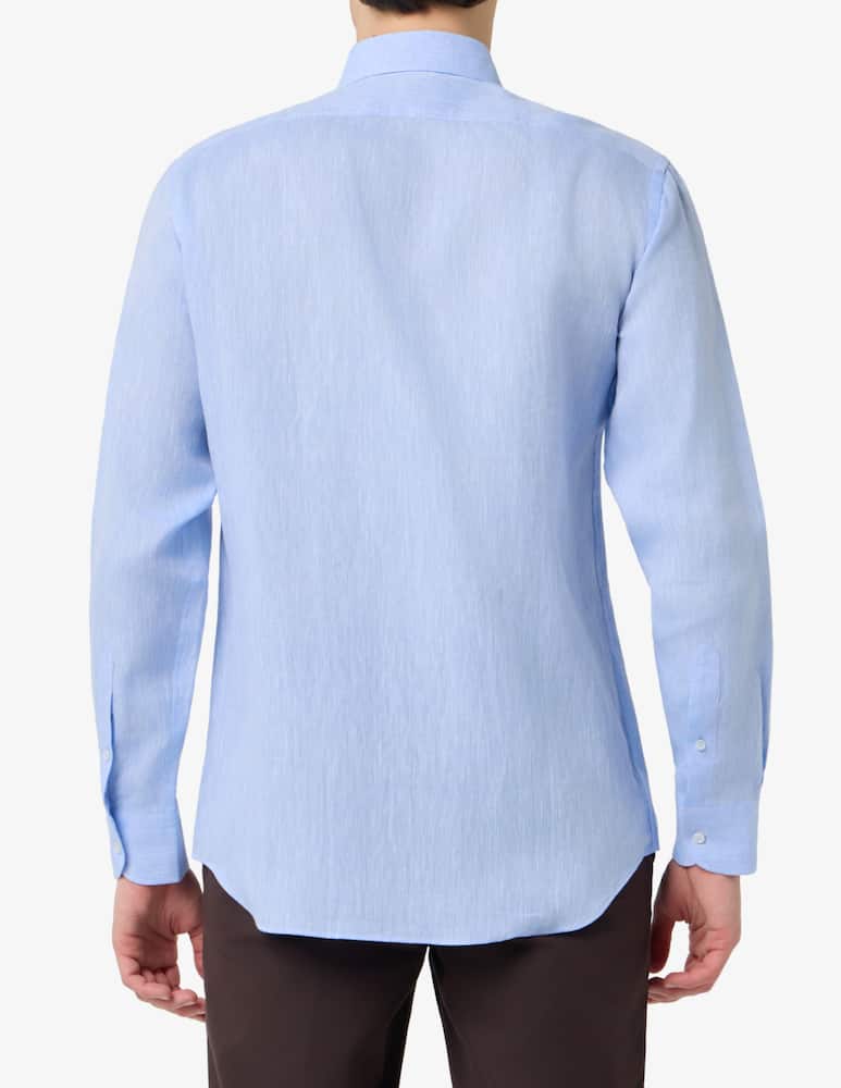 Sartoria Italiana Camicia regular fit in lino - immagine 3