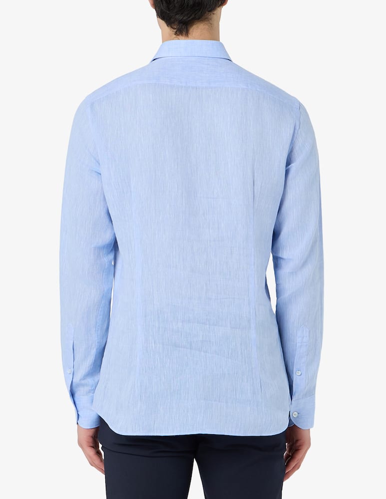 rinascente Sartoria Italiana Camicia in lino modern fit