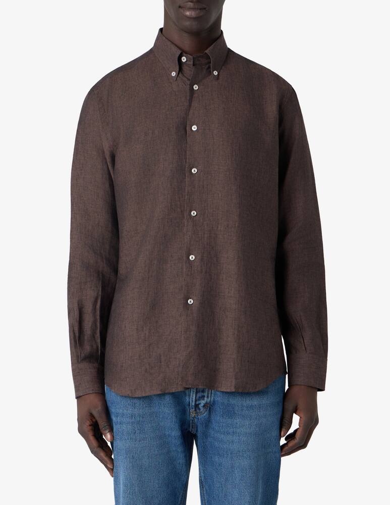 rinascente Sartoria Italiana Camicia in lino regular fit