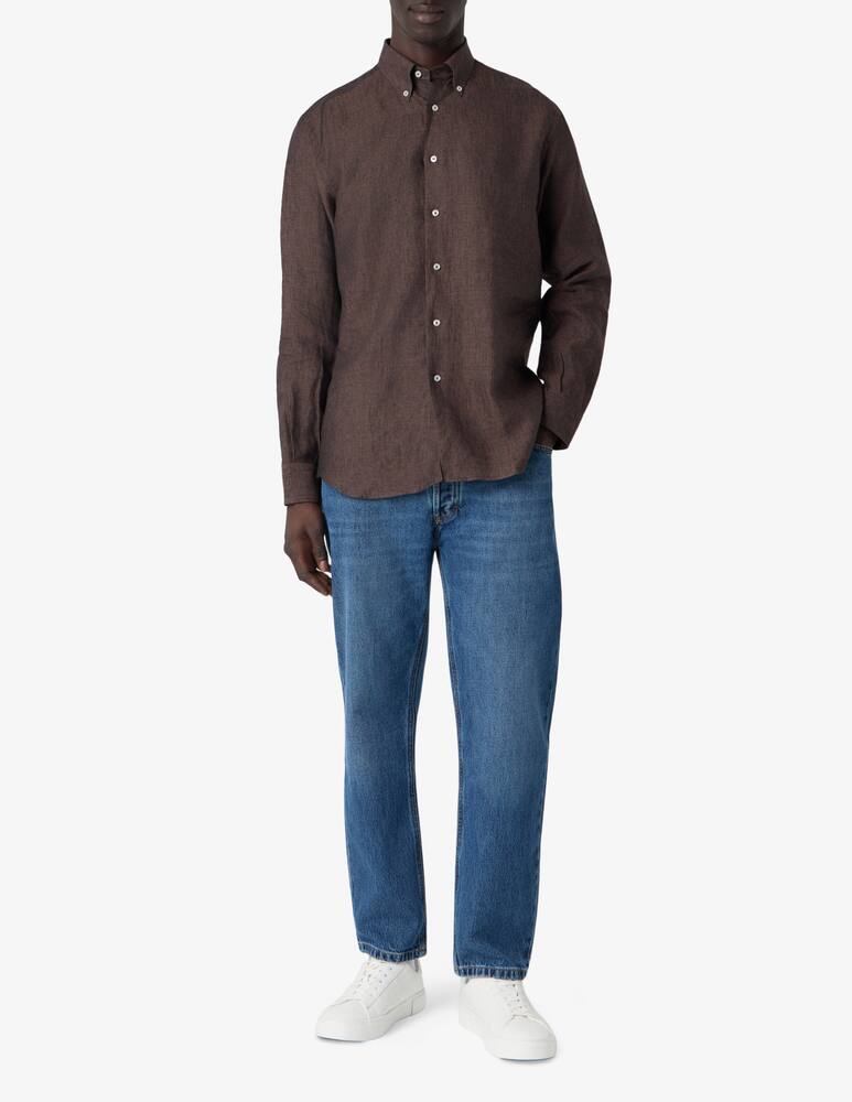 rinascente Sartoria Italiana Camicia in lino regular fit