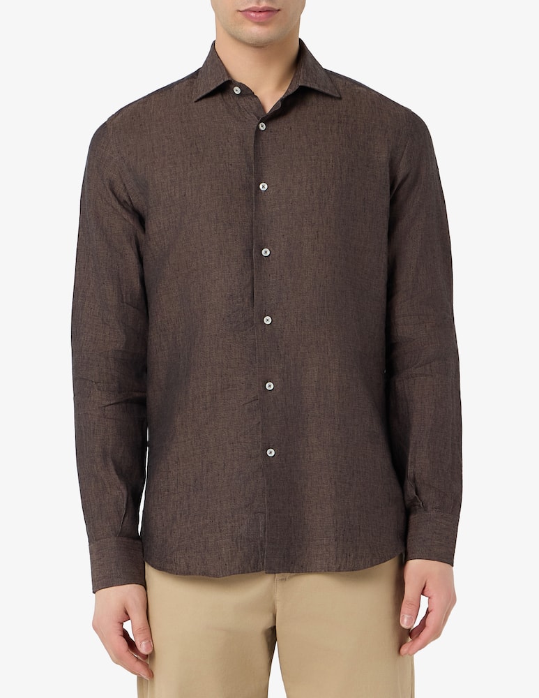 Sartoria Italiana Camicia in lino modern fit - immagine 1 Sartoria Italiana Camicia in lino modern fit - immagine 1