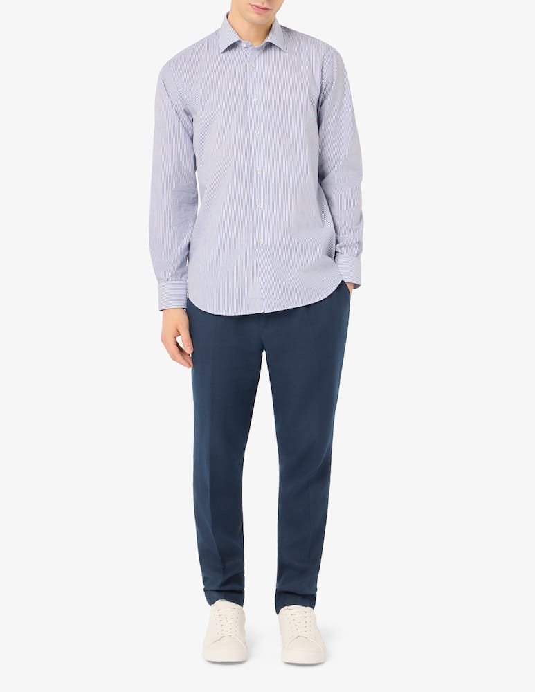 rinascente Sartoria Italiana Poplin striped shirt