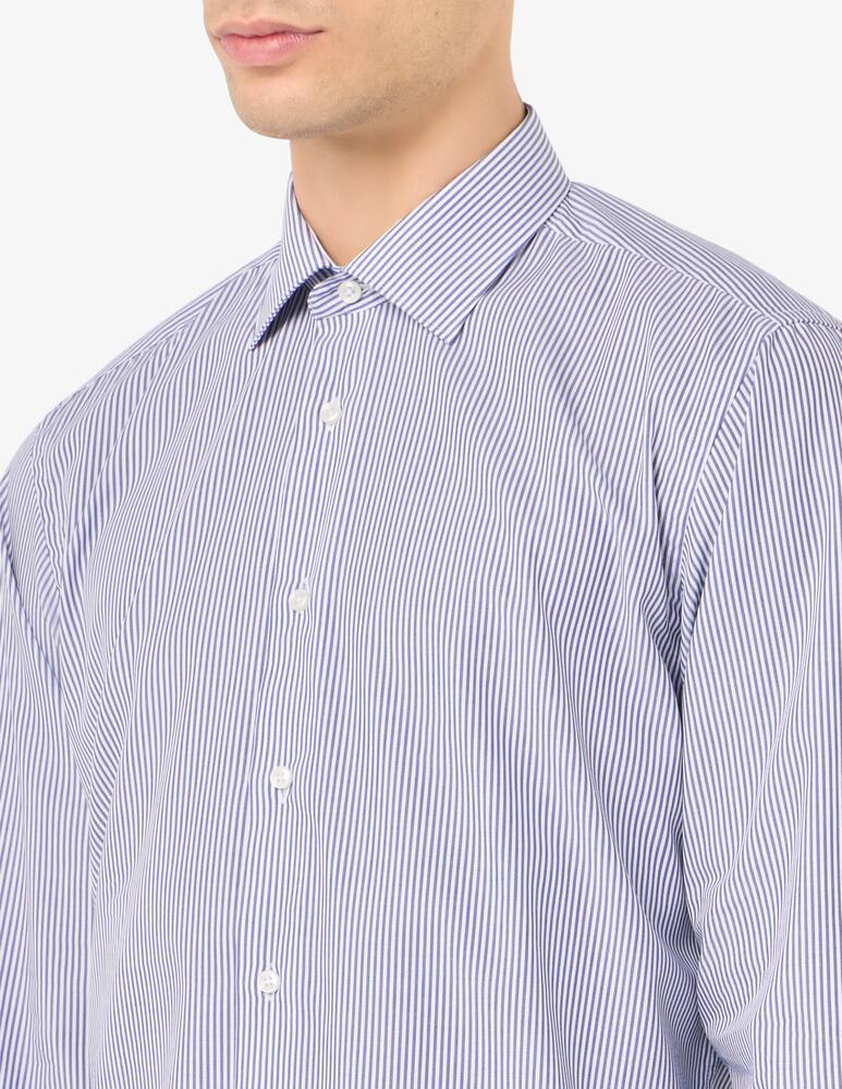 rinascente Sartoria Italiana Poplin striped shirt