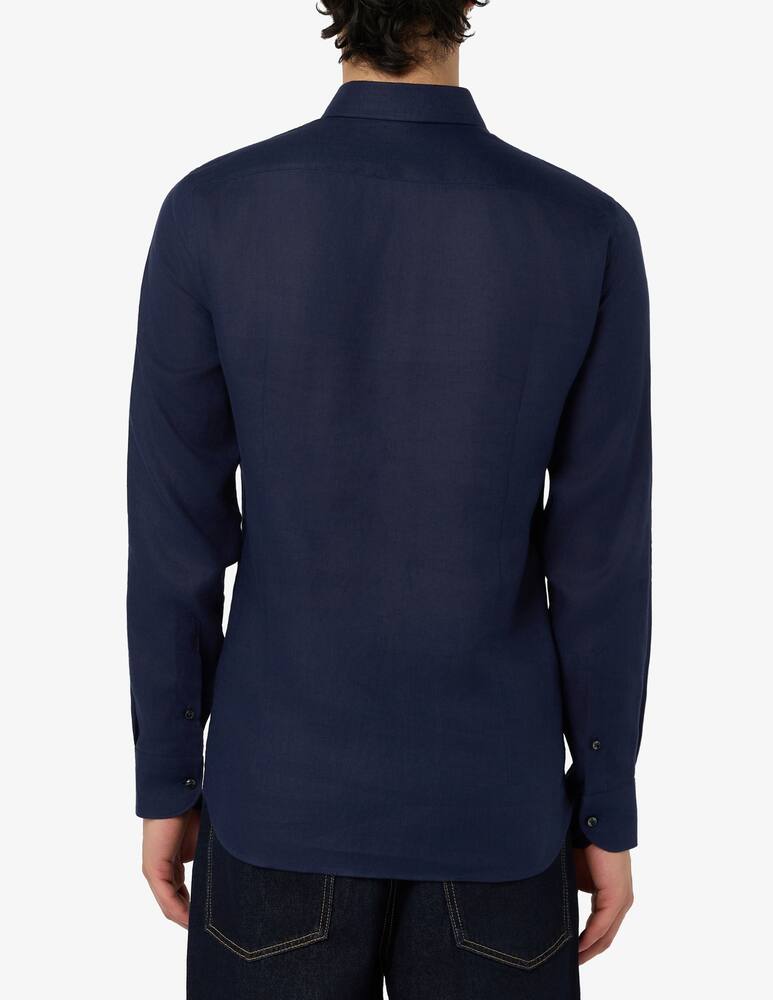 rinascente Sartoria Italiana Camicia in lino modern fit