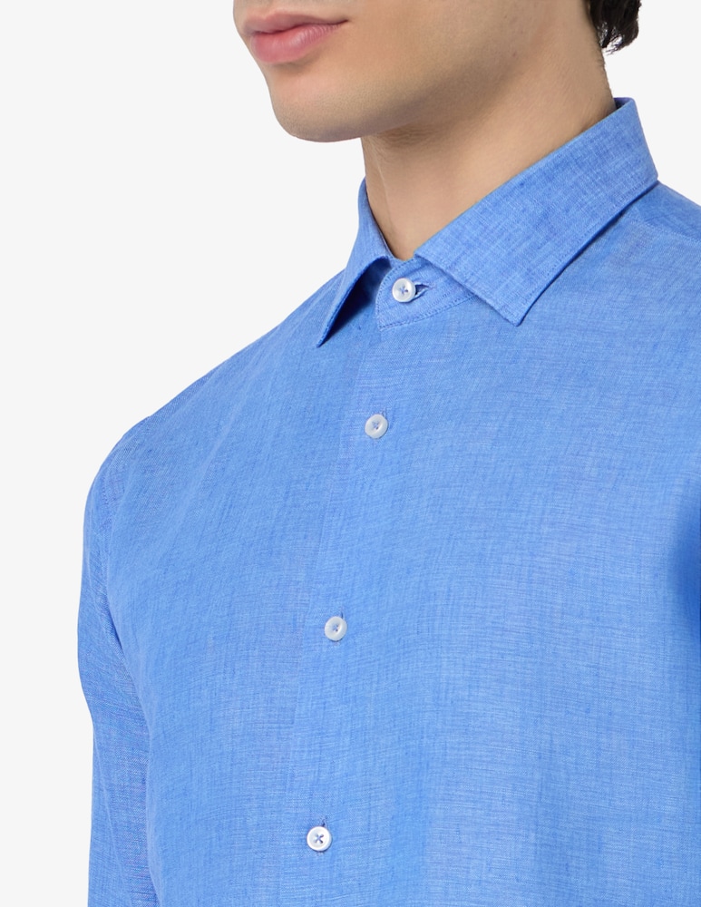 rinascente Sartoria Italiana Camicia in lino modern fit