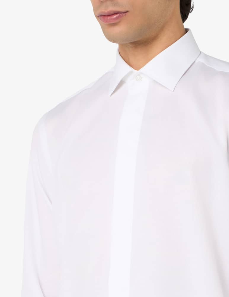 rinascente Sartoria Italiana Camicia da cerimonia in twill di cotone no stiro