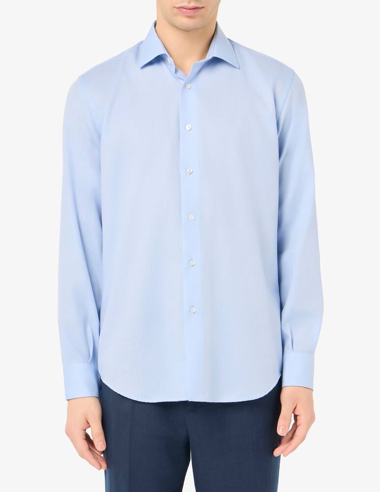 Sartoria Italiana Camicia tecnica effetto twill modern fit - immagine 1 Sartoria Italiana Camicia tecnica effetto twill modern fit - immagine 1
