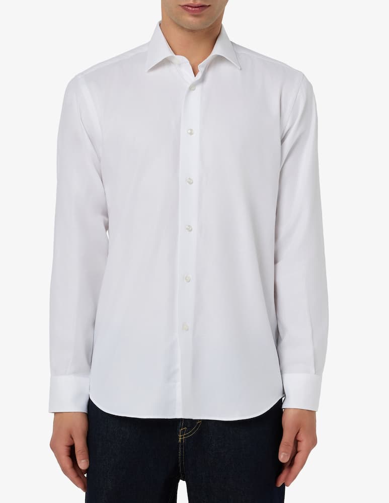 rinascente Sartoria Italiana Classic textured shirt