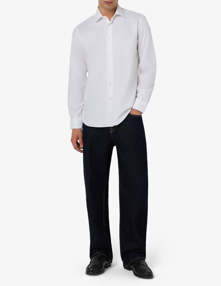 rinascente Sartoria Italiana Classic textured shirt