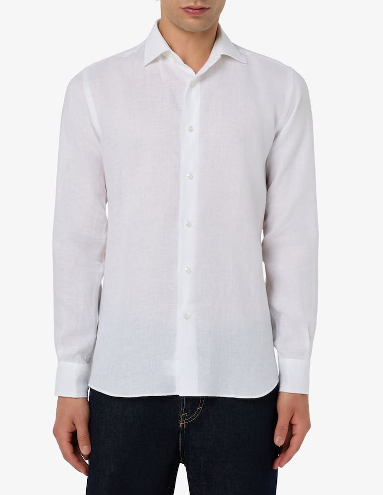 Sartoria Italiana Linen long sleeve shirt - picture 1 Sartoria Italiana Linen long sleeve shirt - picture 1